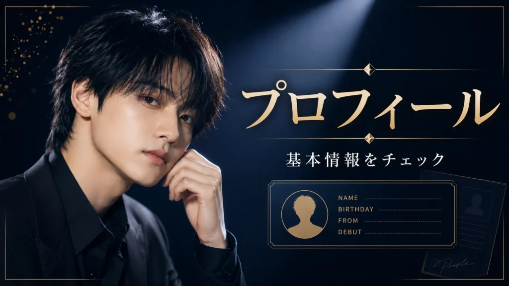 志村玲於の基本プロフィールを整理するイメージ画像