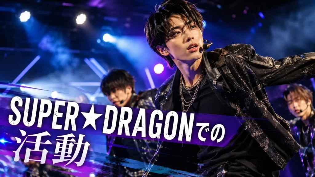 志村玲於さんのSUPER★DRAGONでの活動とユニット