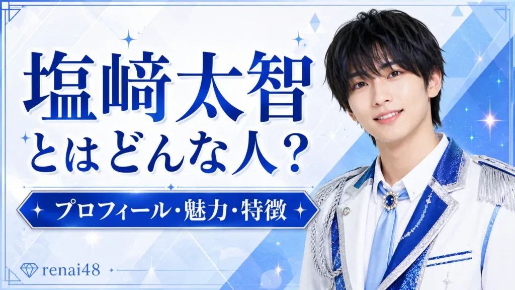 塩﨑太智のプロフィールと特徴を整理したイメージ