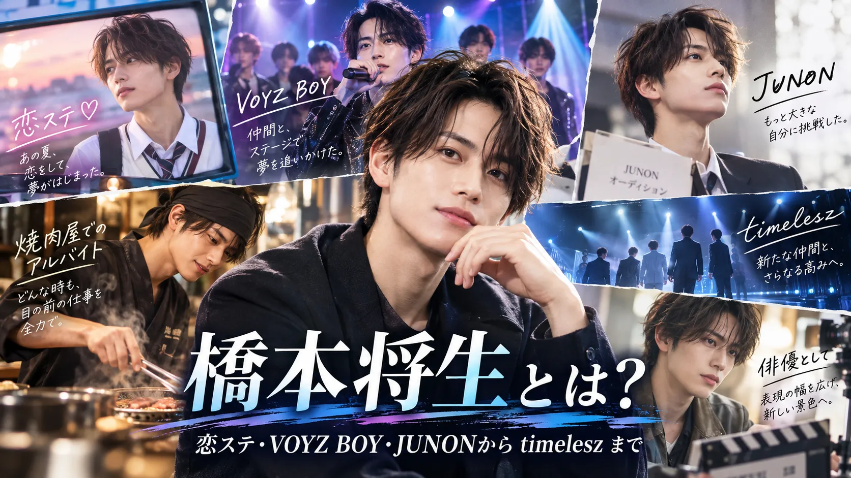 橋本将生とは？プロフィール・経歴｜恋ステ・VOYZ BOYからtimeleszの現在まで