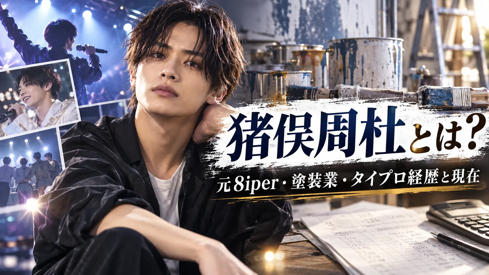 猪俣周杜とは？プロフィール・8iper・塗装業・タイプロ経歴と現在